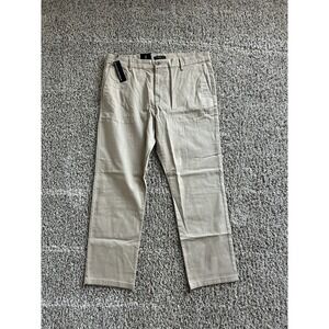 Banana Republic Pants Mens 38x30 Beige Khaki Classic Fit Core Temp Chino Winter